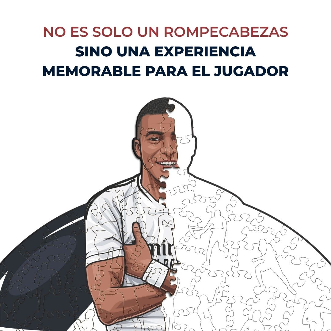 Kylian Mbappé Real Madrid - Leyenda Puzzles