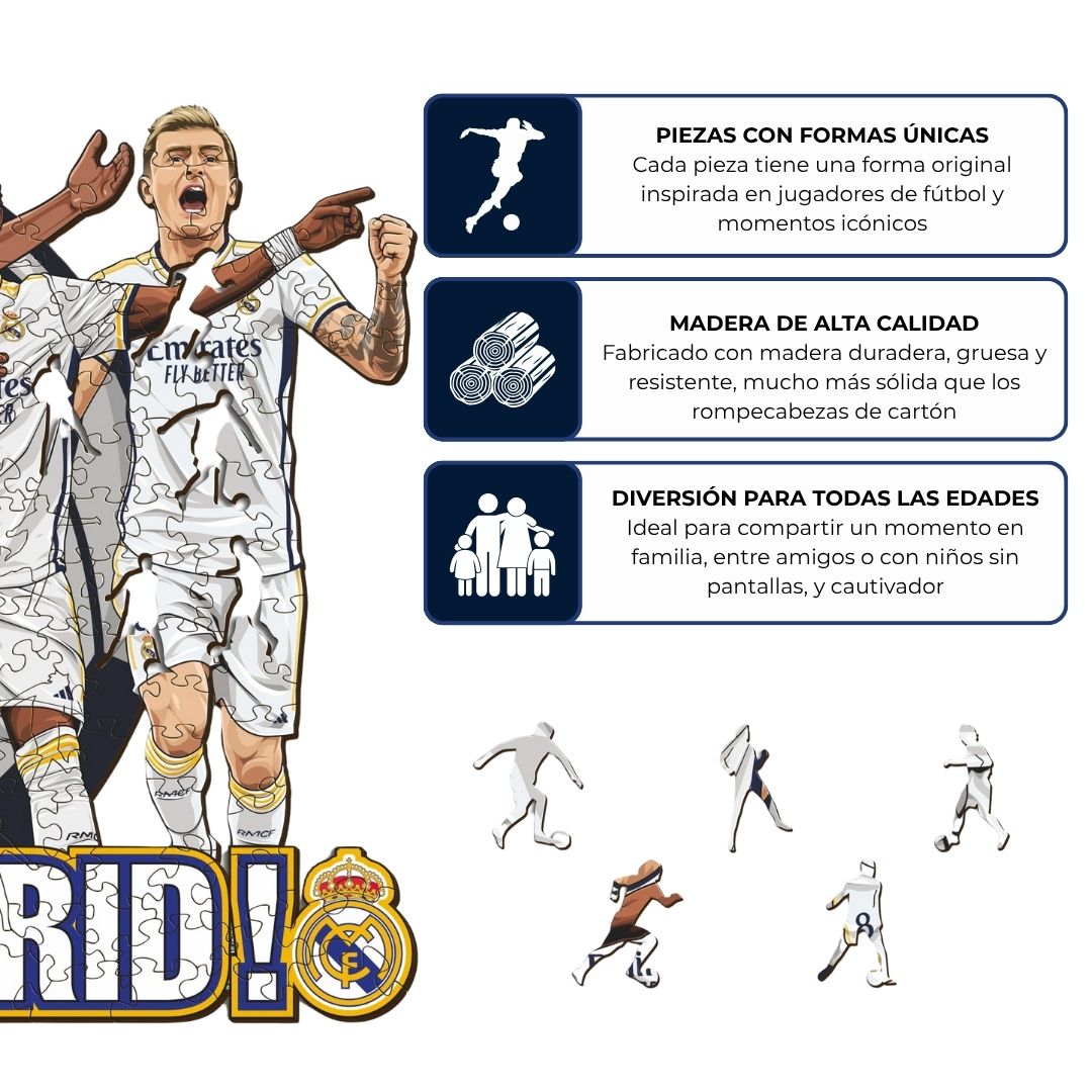 L'équipe du Real Madrid - Leyenda Puzzles