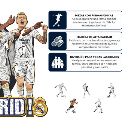 L'équipe du Real Madrid - Leyenda Puzzles