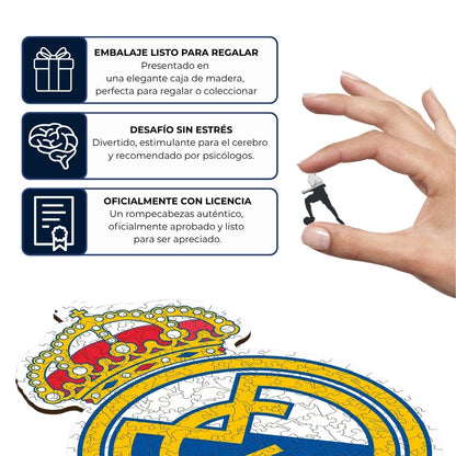 Real Madrid CF® logo - Leyenda Puzzles