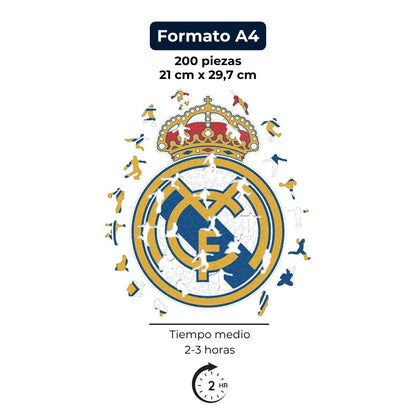 Real Madrid CF® logo - Leyenda Puzzles