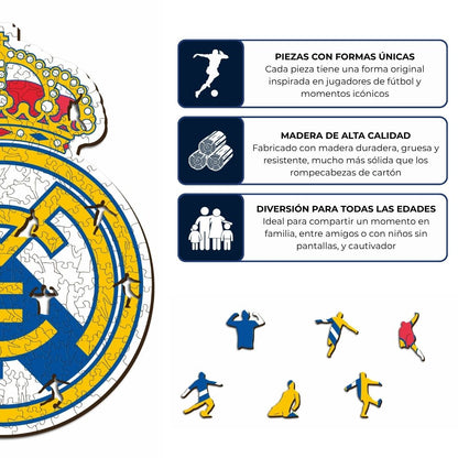 Real Madrid CF® logo - Leyenda Puzzles