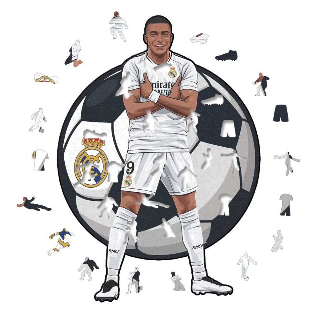 Kylian Mbappé Real Madrid - Leyenda Puzzles