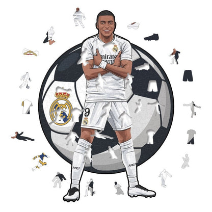 Kylian Mbappé Real Madrid - Leyenda Puzzles
