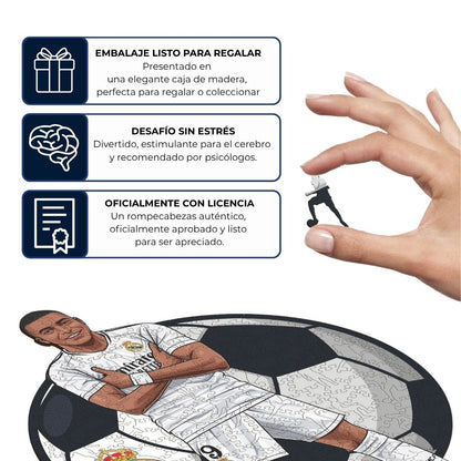 Kylian Mbappé Real Madrid - Leyenda Puzzles