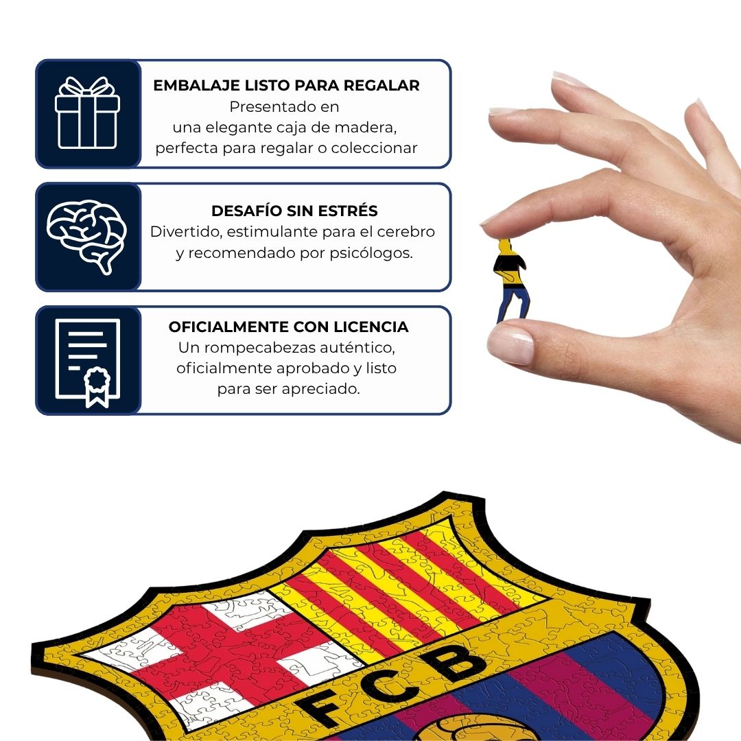 FC Barcelona® logo - Leyenda Puzzles