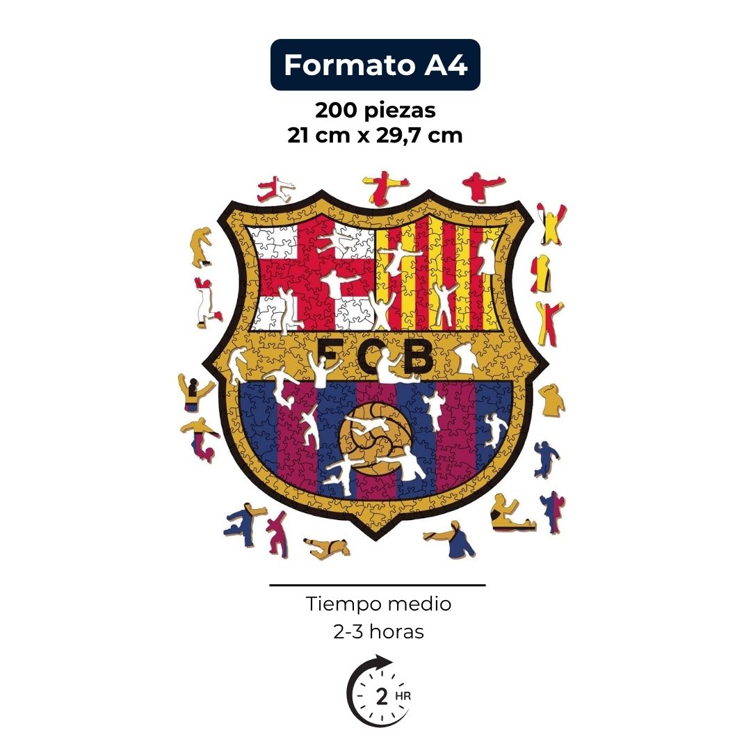 FC Barcelona® logo - Leyenda Puzzles