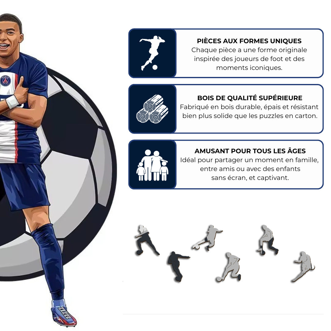 Kylian Mbappé PSG - Legend Puzzles