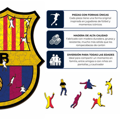 FC Barcelona® logo - Leyenda Puzzles